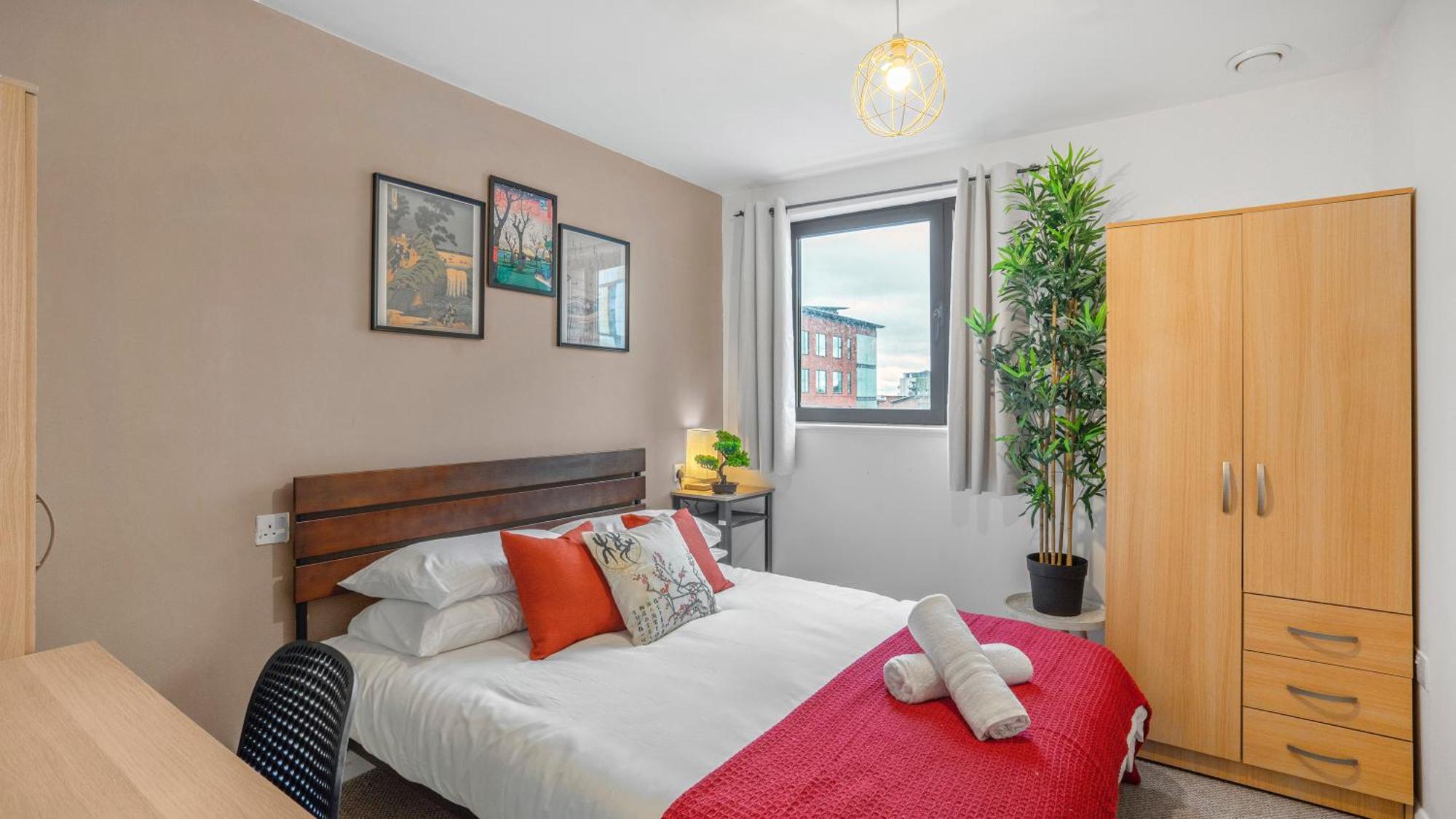 Japanese Suite 2Bed 2Bath, Free Park, Netfix, 75 Inch Tv, Games - City Centre- Maihom Birmingham Exterior foto